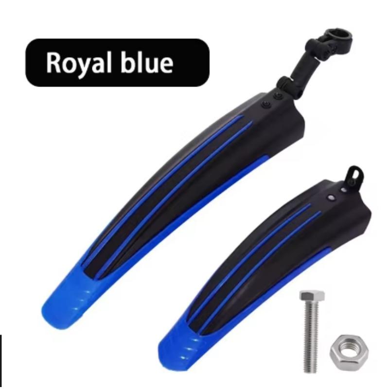 2pcs Bike Mudguard Set Bicycle Fenders Splash Fender Guard Set Road Mountain MTB Front Rear Mudguard Cycling Riding Accessories