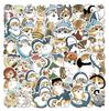 Kawaii Cat Sticker Cute Girl Sticker Kawaii Cartoon Princess Girl Sticker Lovely Sticker for DIY Decorative Scrapbook Bottle Luggage