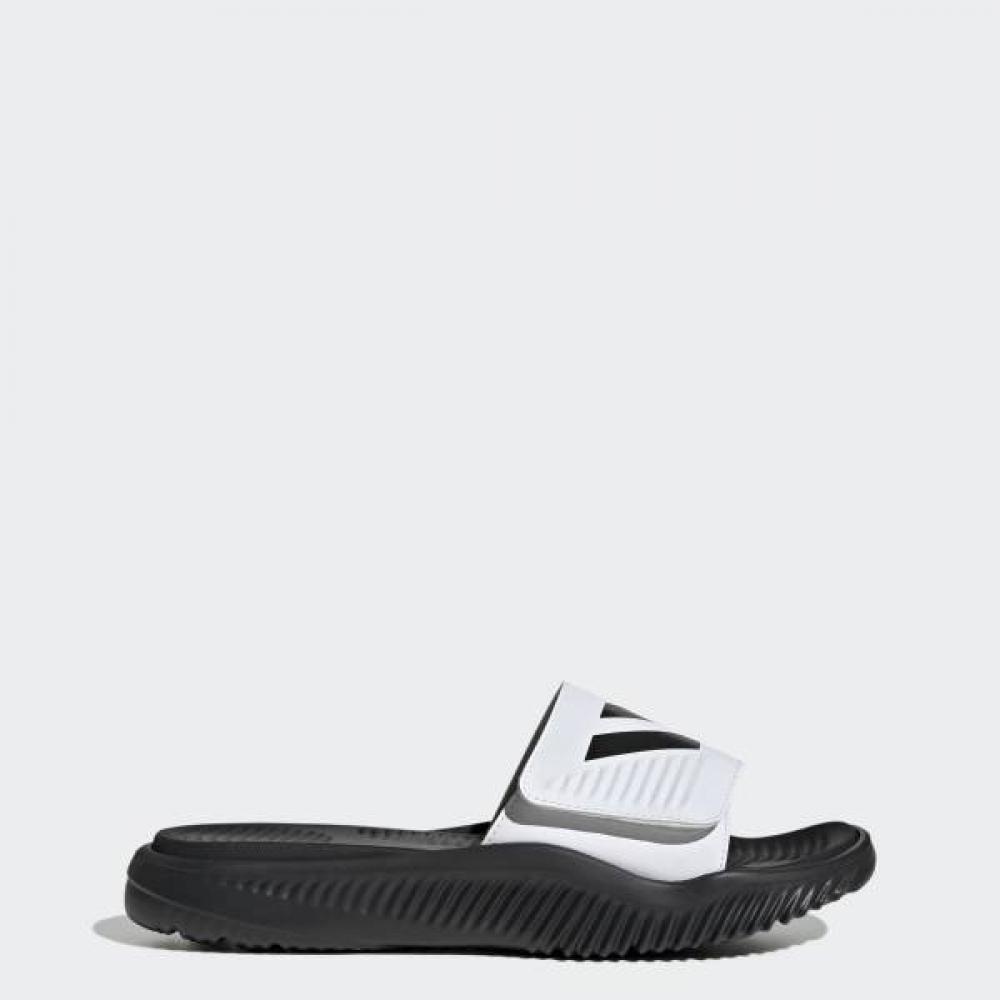 Adidas Alpharispons 1.0 Slide Slipper White Black