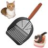 With Hanging Hole Pet Waste Shovel Stainless Steel Litter Box Scooper  Cleaning Tool
