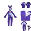 Sundrop Fnaf Toy Bear Cosplay Costume Bodysuit Jumpsuit Mask Glove For Kids' Halloween Party