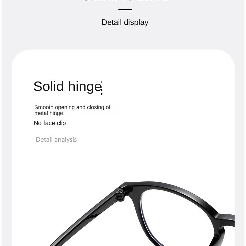 Unisex Square Plastic Frame Trendy Anti-Blue Light Clear Glasses For Back To School Clothing Accessories.