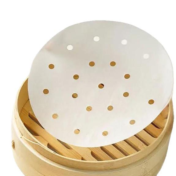 Non-Stick Food-Grade Disposable Steamer Paper for Baozi