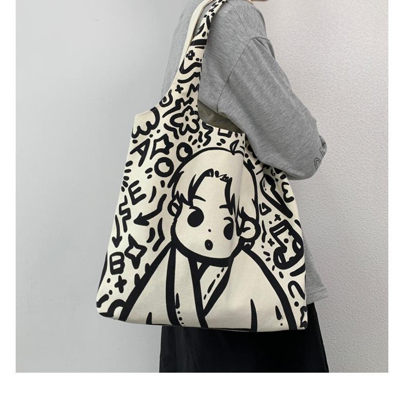 2025 New Canvas Bag Large Capacity Shoulder Bag Tote Bag