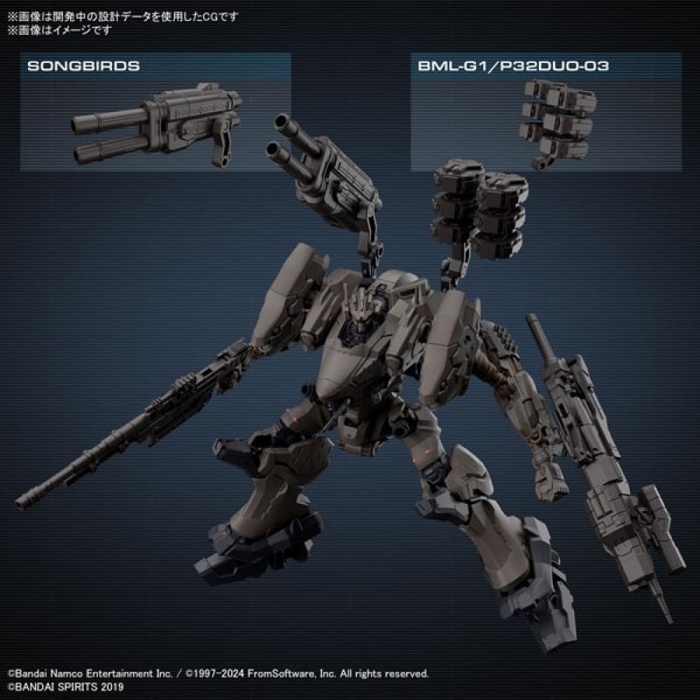 Bandai Spirits 30 Minutes Missions Armored Core Vi Fires Of Rubicon Rad Cc 2000 Orbiter Nightfall [assembly Plastic Model]