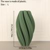 Minimalist modern style wave texture colorful vase Nordic style home soft decoration floral arrangement