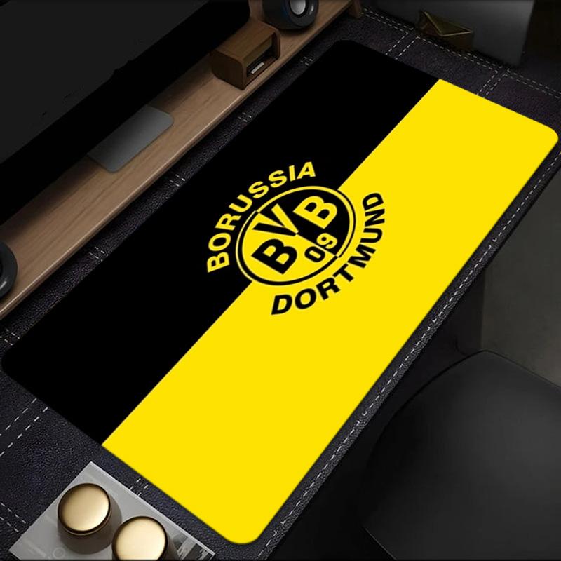 Bvb 09 Football Club mouse pad, rubber base, esports desk mat, mouse pad for gamers and office use, gaming desk , easy to clean mat