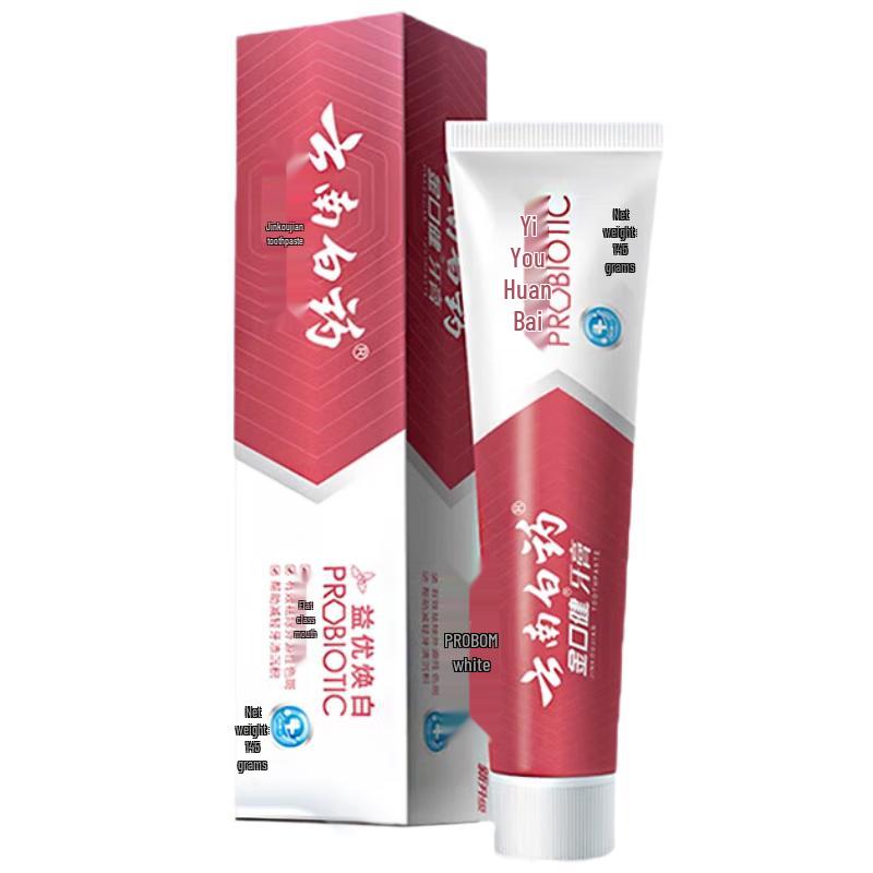 

Yunnan Baiyao Probiotic Whitening & Gum Care Toothpaste