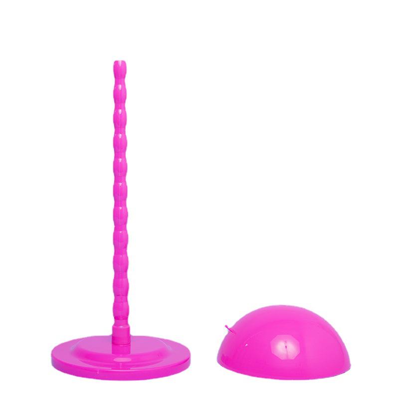 **Portable Cross-Border Wig and Hat Stand Holder**: Durable Plastic Mushroom Design for Efficient Storage and Support.
