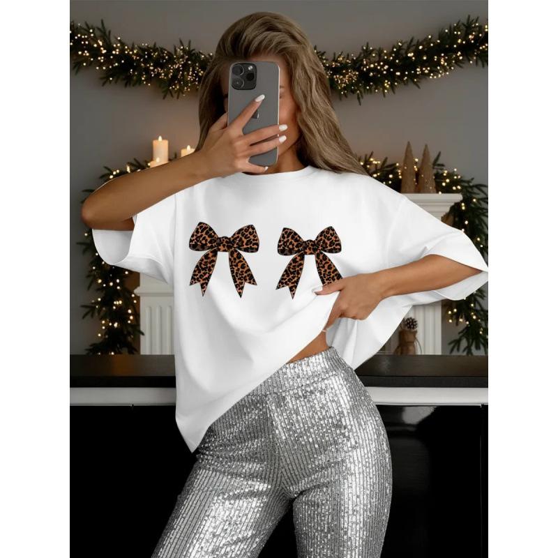 Cotton Short Sleevet Women Loose Fit M
