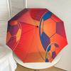 Soccer Ball-Shaped Automatic Opening/Closing Umbrella with Foldable Design, Ideal for Fans, Travelers, Daily Use, and Gifts - Solution112115