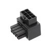  Female 90 Degree Angled To Male Power Adapter Power Steering Connector Video CPU Gra N9H2