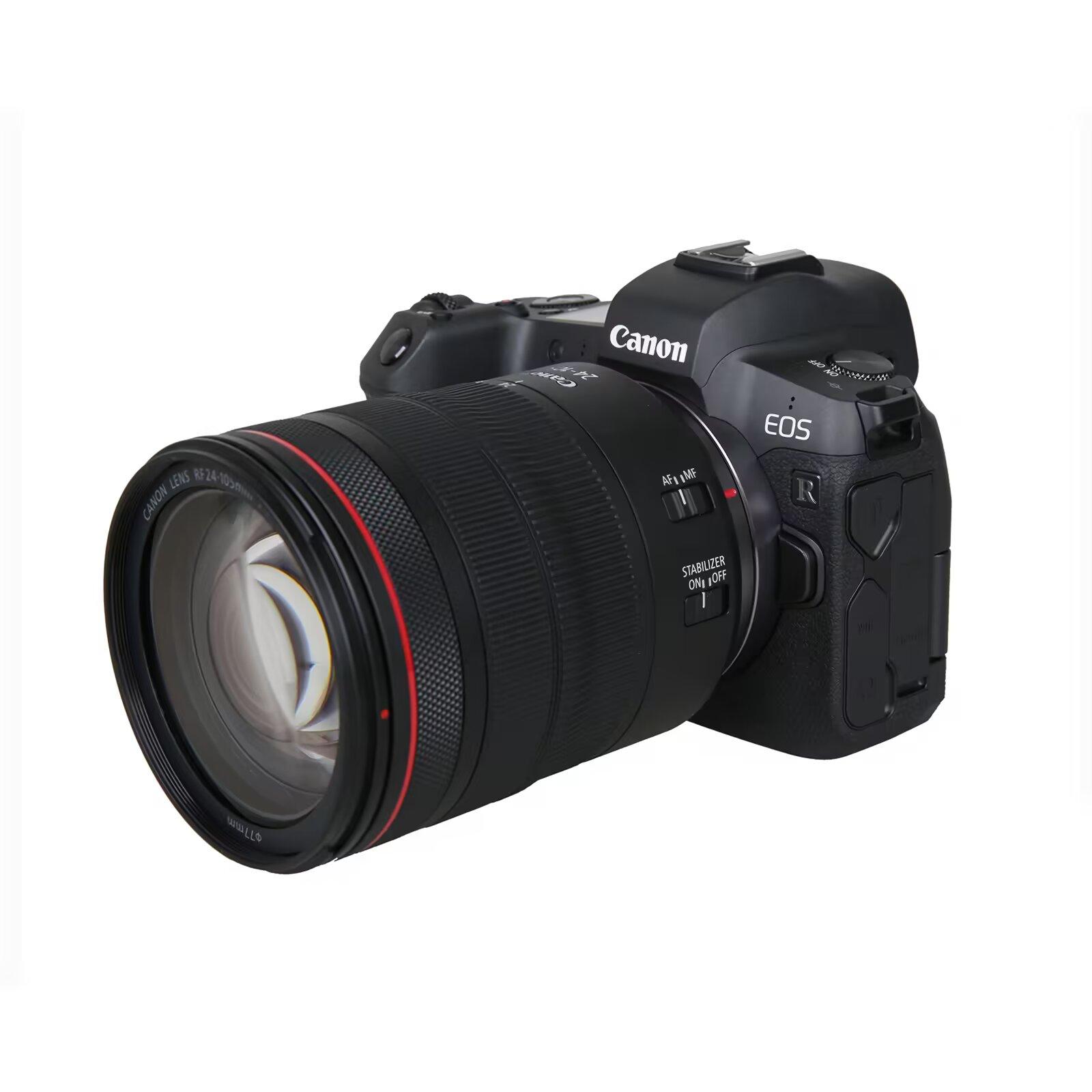 

Canon EOS R Full Frame Mirrorless Camera + RF 24-105mm f/4 L IS USM Zoom Lens чорний