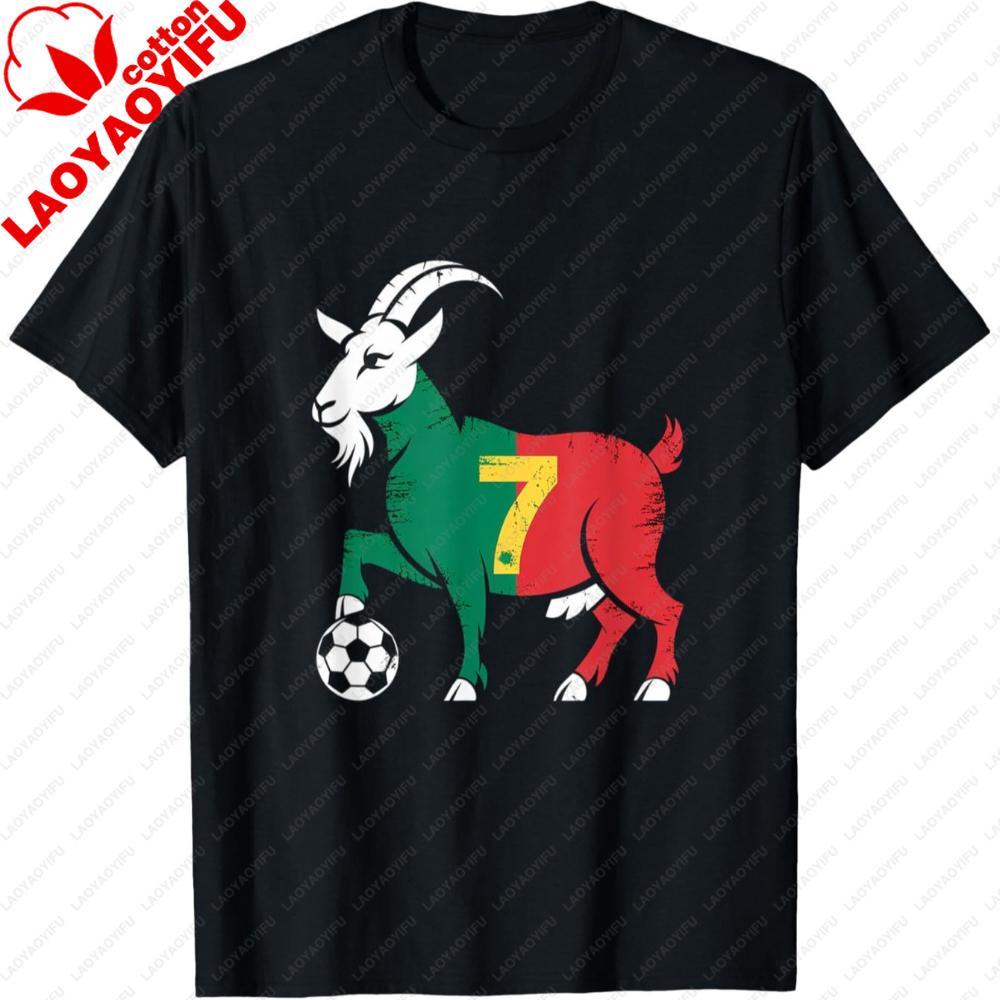 Funny Goat Soccer Football Design Women TShirt Graphic T Shirts Streetwear Funny Outdoors High Quality Cotton Shortsleev Tops S