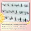 Yue Jiao Niang Novice Cartoon Style Lower Eyelashes - Thick, Segmented, and Ideal for Students