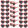 20 Pack Red Heart Sunglasses Bulk For Women Heart Sunglasses For Bachelorette Party Favor Halloween And Christmas Props