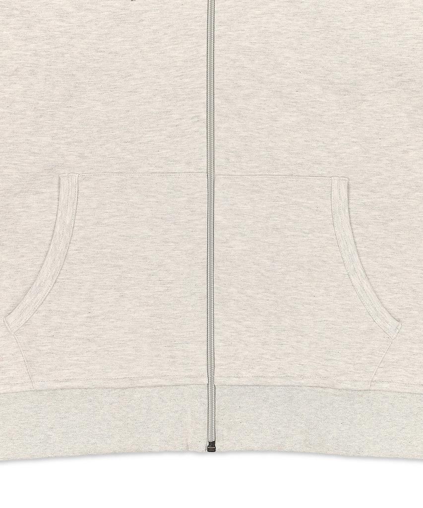 Polo Ralph Lauren Double Knit Full Zipper Hoodie - Grey