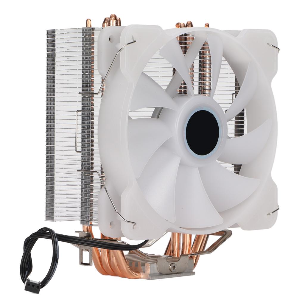 CPU Cooler RGB Fast Efficient Cooling Fan Computer Heat Dissipation Equipment for Intel for AMDSingle Fan