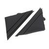 Pair Door Mirror Flag Cover 1SH17KX7AA Left Right Black Decoration Replacement for FIAT 500 2012?2017