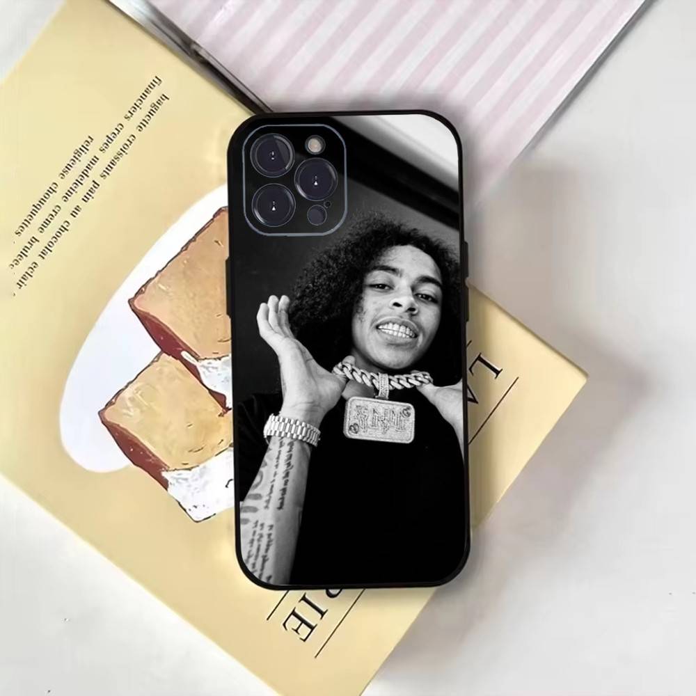 Rapper Dd osama Phone Case For iPhone17,16,15,14,13,12,11 Plus,Pro Max,Soft Black Cover iPhone16e