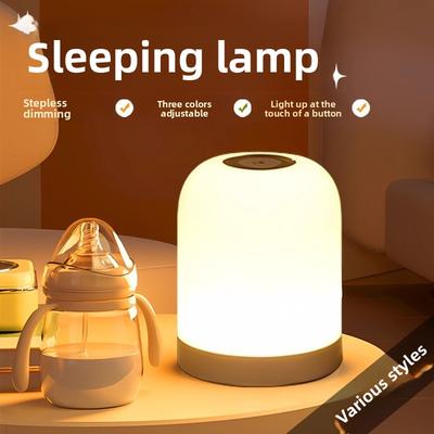 Zuhause Schlafzimmer Weiches Drei-Farben-Ambiente Nachtlicht