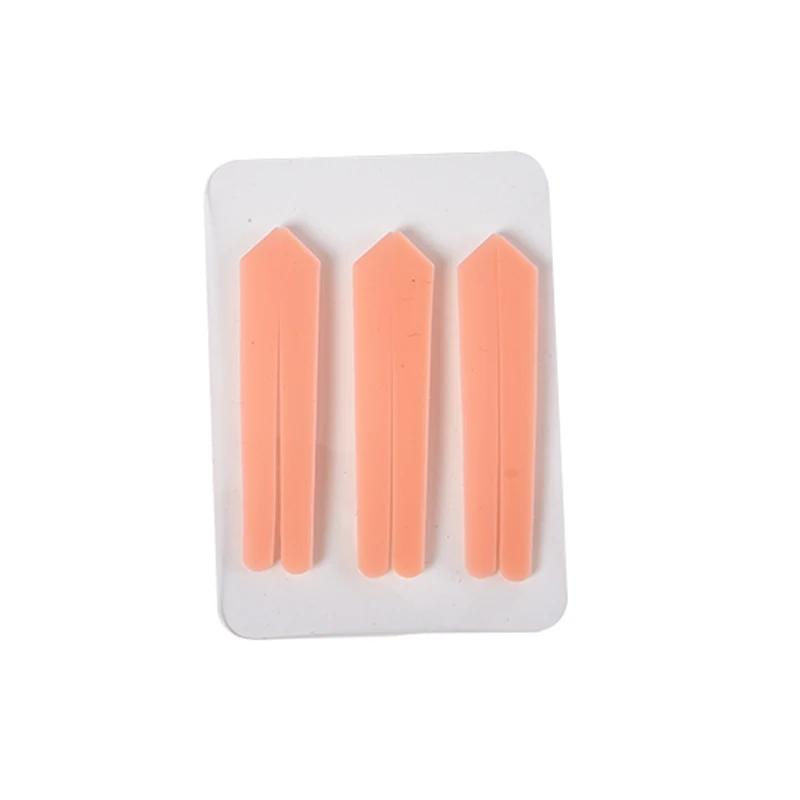 3Pair Silicone Strip Eyelashes Eyelash Stripe Lashes Rods Shield Lifting Compensator Tape Lamination Cover Eyelash Makeup Tool