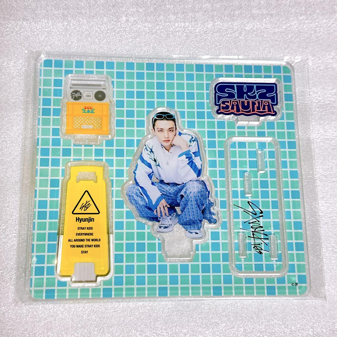 

[USED] StrayKids SKZ SAUNA Acrylic Stand Sauna Hyunjin