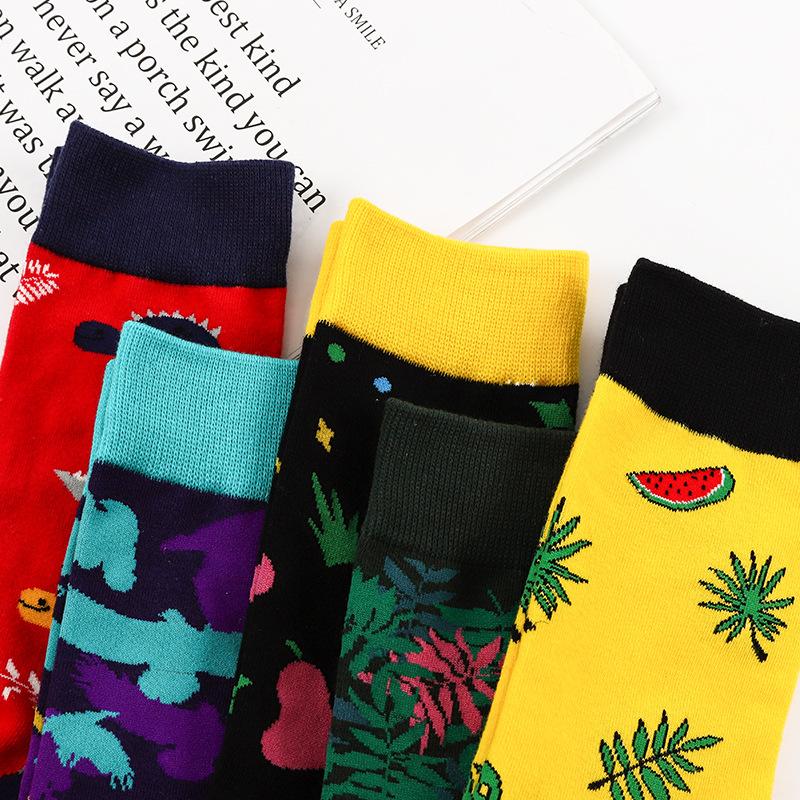 Women's Autumn and Winter Personality Street Tube Cotton Socks