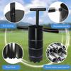 Portable Cutter Cup Lightweight 4 inch and 6 Steel Holes Digger Detachable Handle for Putting