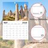 Gag Gifts - 2026 Wall Calendar, Funny Calendar, 8.5" x 11" (Open), Nature's Cock Shots Calendar with Fun Rock Photography, Dirty Santa Gift and White
