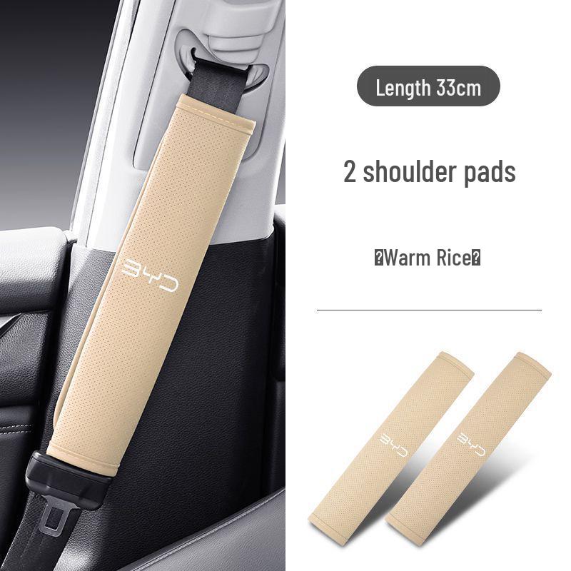 Seat Belt Shoulder Pad Cover for BYD Han/Song/Qin/Yuan/Tang S7/F3/F6/F0