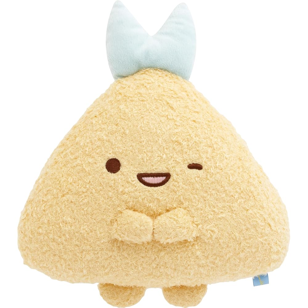 

San-X Sumikko Gurashi Mini Cushion Fried Fish Tail 30cm Soft Plush Toy