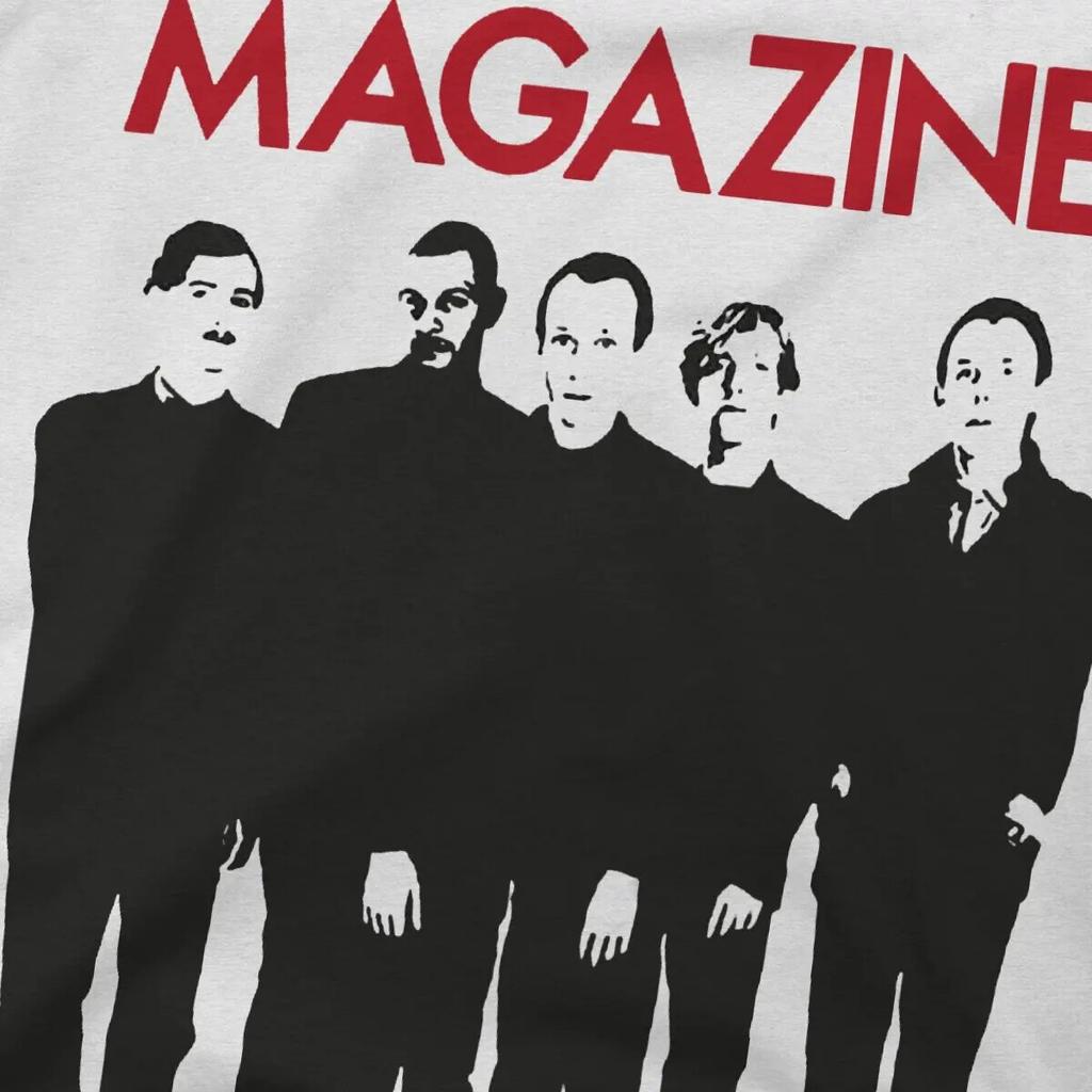 Magazine Band T Shirt Unisex Pure Cotton Funny T-Shirts Crew Neck Magazine Tees Short Sleeve Clothing 4XL 5XL