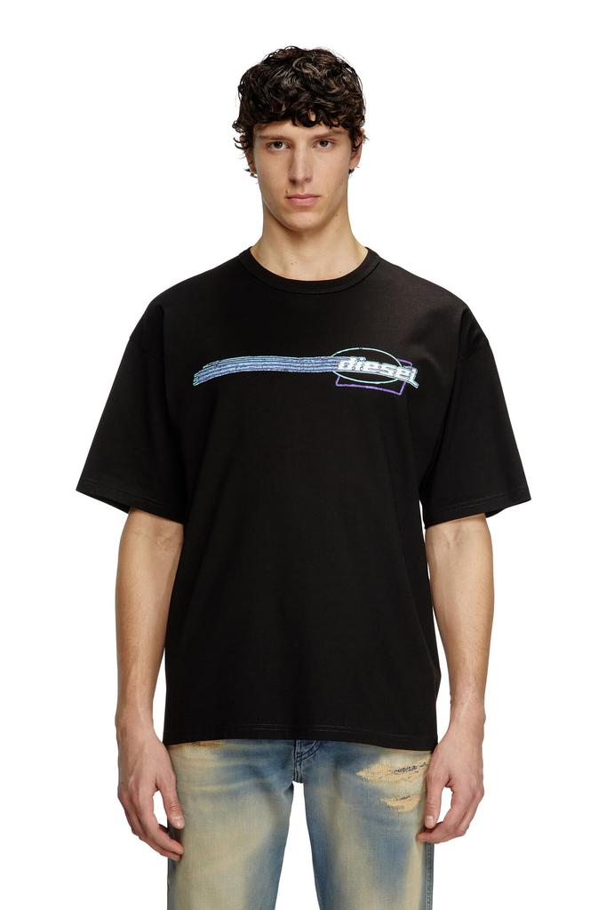 Diesel Men's T-BOXT-R16 T-Shirt, Black, Size XS, Size 9XX, A166490QIAM