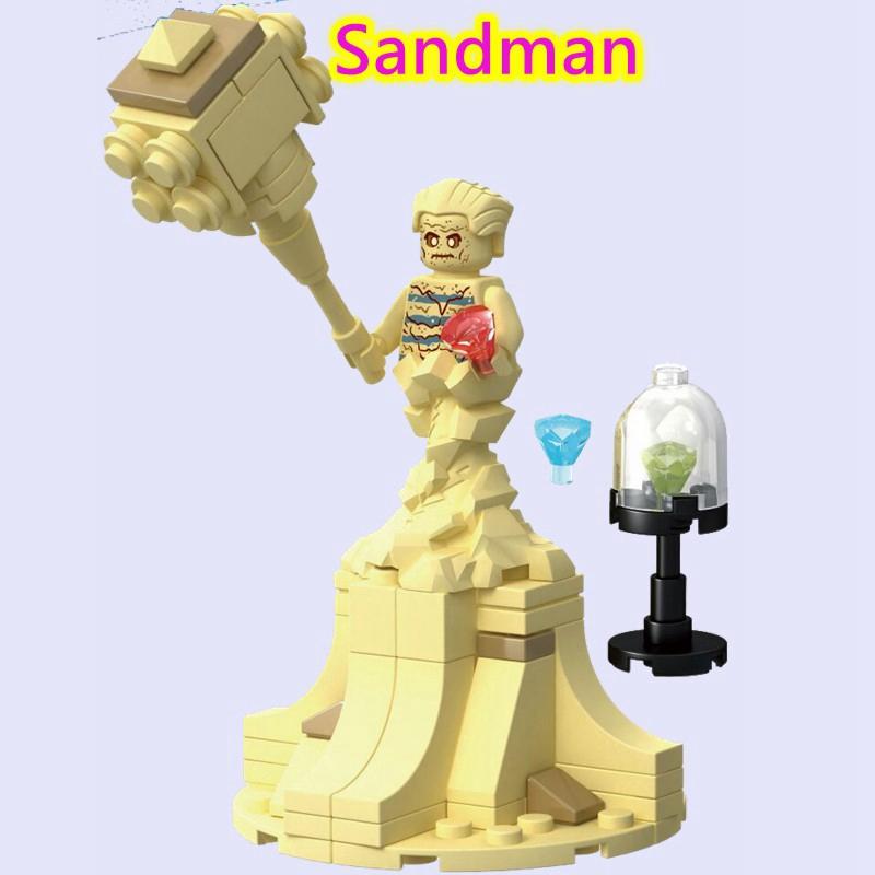 Minifigures Avengers Doctor Octopus Sandman Spider Man Building Blocks Toy