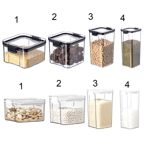 Tragbarer Lebensmittelbehälter, umweltfreundlicher, gut sichtbarer Lebensmittelbehälter