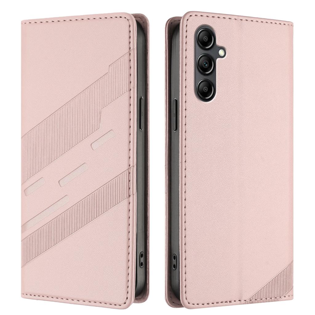 For Samsung Galaxy A15 4G/Galaxy A15 5G Phone Cases Punk Style Imprinted Wallet Stand Leather Cover