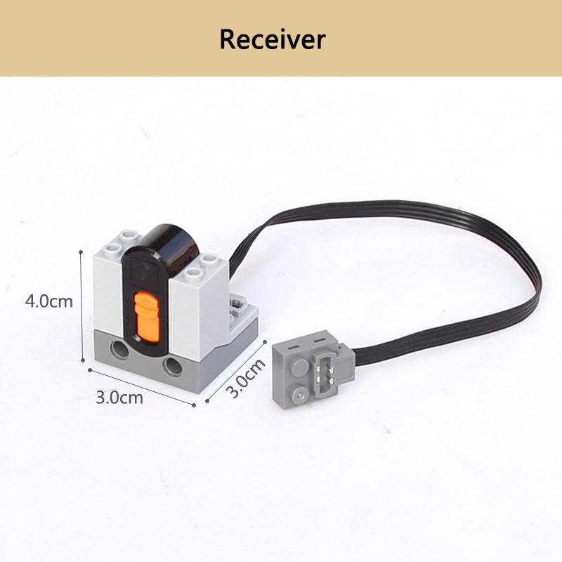 Building Block Motor Lithium Battery Functions Toys Implement Servo Remote PF Compatible with Lego High-tech Parts