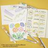 Kuretake ZIG Clean Color Dot Markers, Gentle 6-Color Set, AP Certified, Ideal for Marking Planners/Diaries, Photocopyable, Acid-Free, Lightfast, Odorl