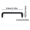 10pcs Furniture Handles Doll House Accessories 1/12 Miniature Cabinet Drawer Handle for Kids Creative Craft Project