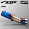 Per CB400 CBR400 CB500F CB500X CBR500 CBR500R 2016 - 2022 Scarico Moto Escape Moto tubo di collegamento intermedio Silenziatore 51mm