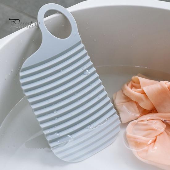 Plastic Washboard for Laundry Portable Mini with Convex Points, Compact Non-Slip Scrub Small Board Board, Hand-held Supplies Collars Cuffs Socks