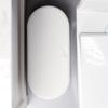 Large Capacity Bathroom Trash Can with Lid for Kitchen, Living Room, Bedroom, or Toilet - High Appearance Paper Basket
