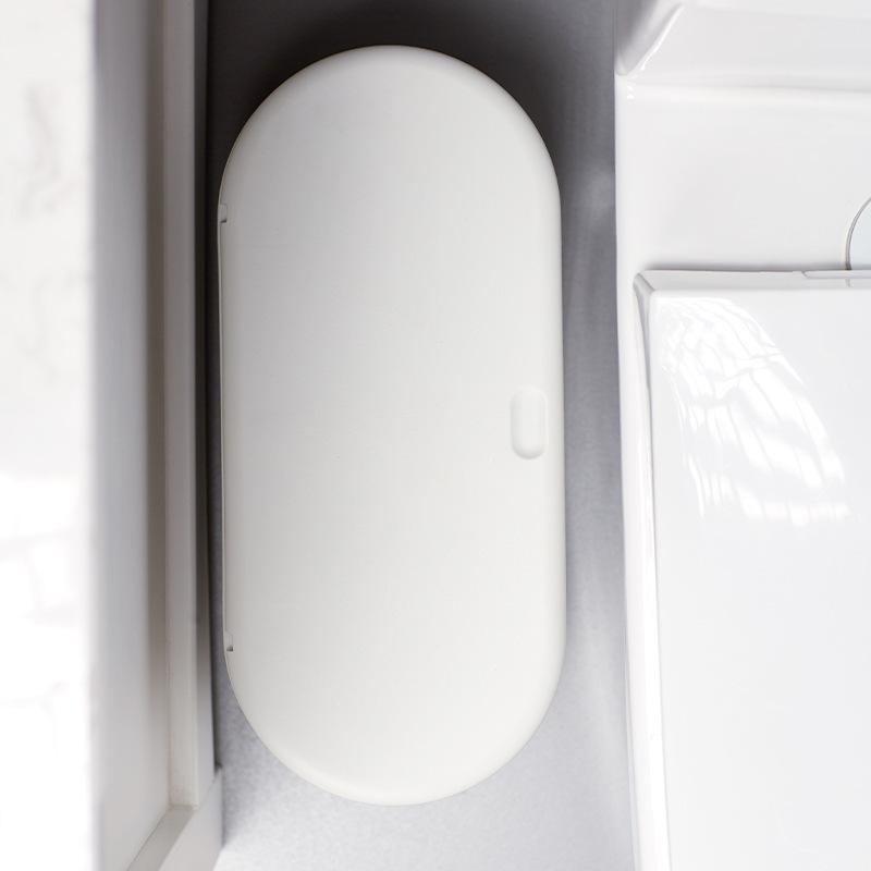 Large Capacity Bathroom Trash Can with Lid for Kitchen, Living Room, Bedroom, or Toilet - High Appearance Paper Basket