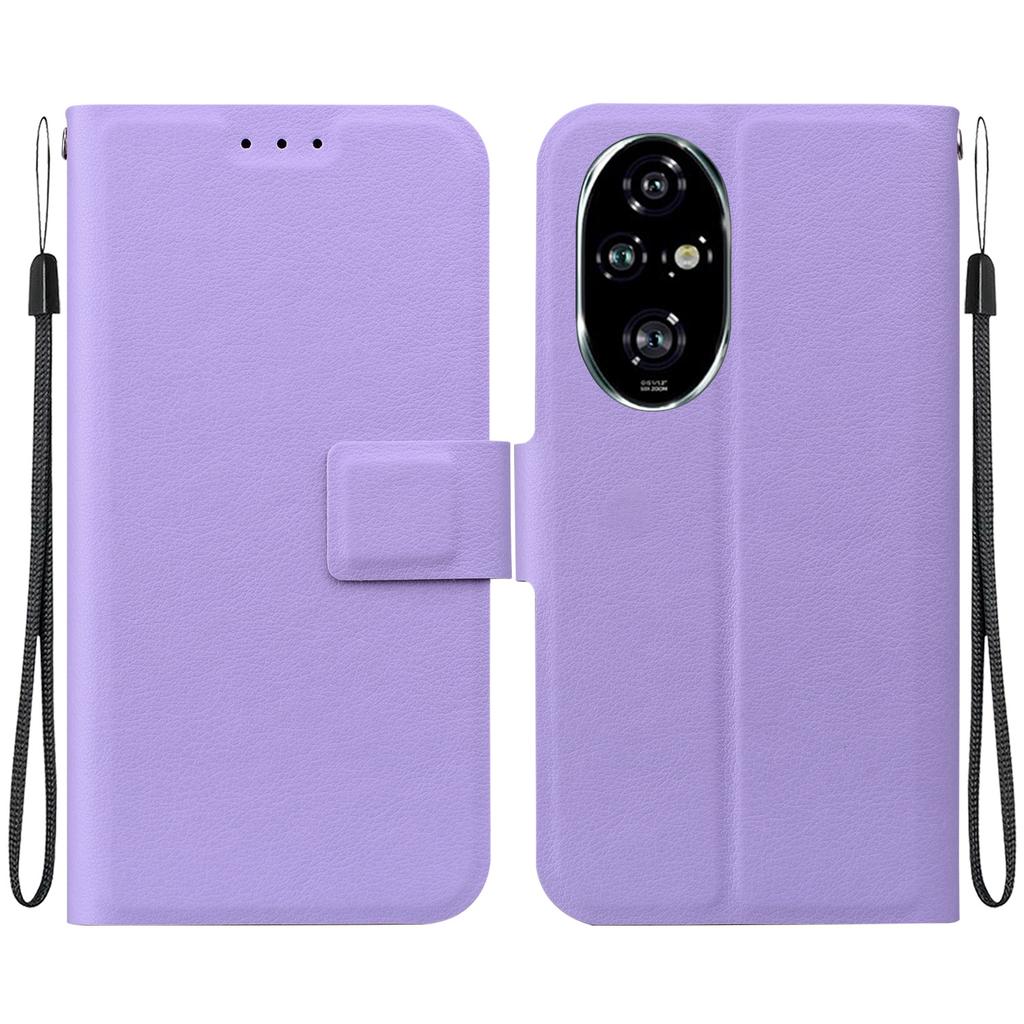 For Honor 200 Pro 5G Case Ultra-Thin PU Leather+TPU Phone Cover with Card Slot