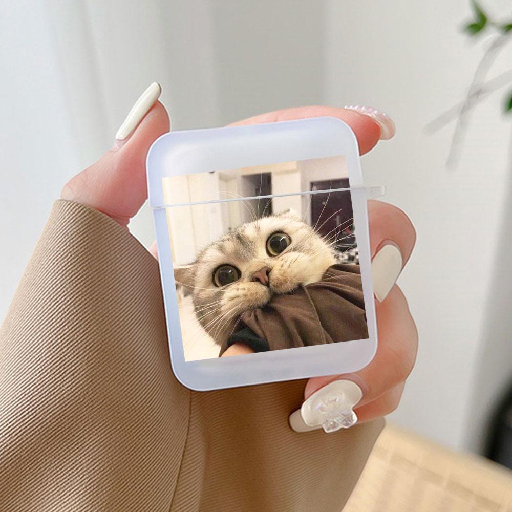 Fundas Funny Cats Dog Couples Earphone Case for Airpods Pro 2 1 Clear Soft Matte Headphones for Airpods 3 Animal Customize Cover