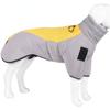 Tuta Impermeabile Salopette per Cani Labrador Retriever Dorato per Cani Medi Grandi Cappotto Invernale Caldo in Miscela di Cotone per Cani Grandi