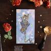 Vintage Metal Butterfly Bookmark Chinese Style Creative Butterfly Shape Bookmark Sturdy with Chain Pendant Decorative Bookmark