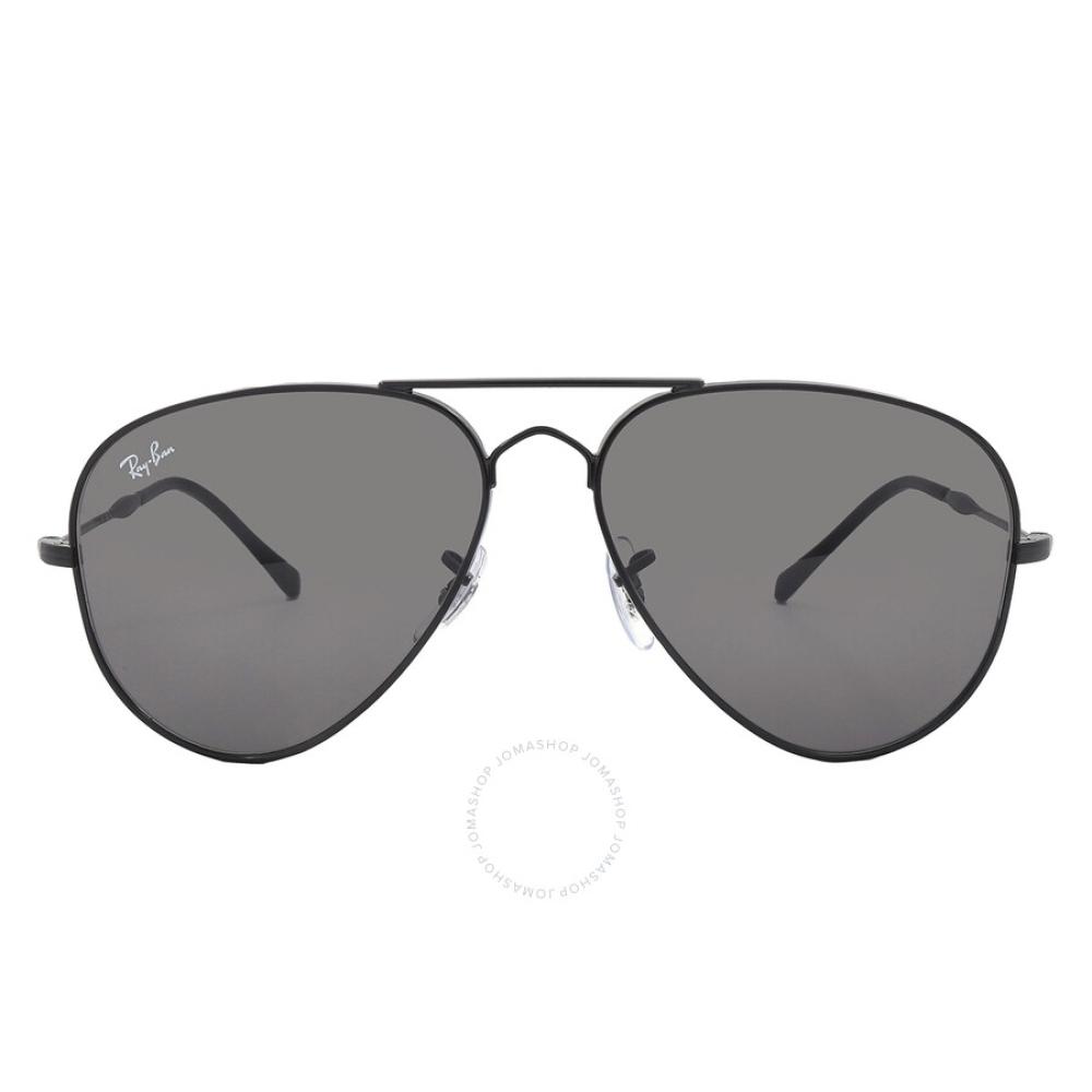 

Ray Ban Old Aviator Dark Grey Pilot Unisex Sunglasses RB3825 002 B1 58