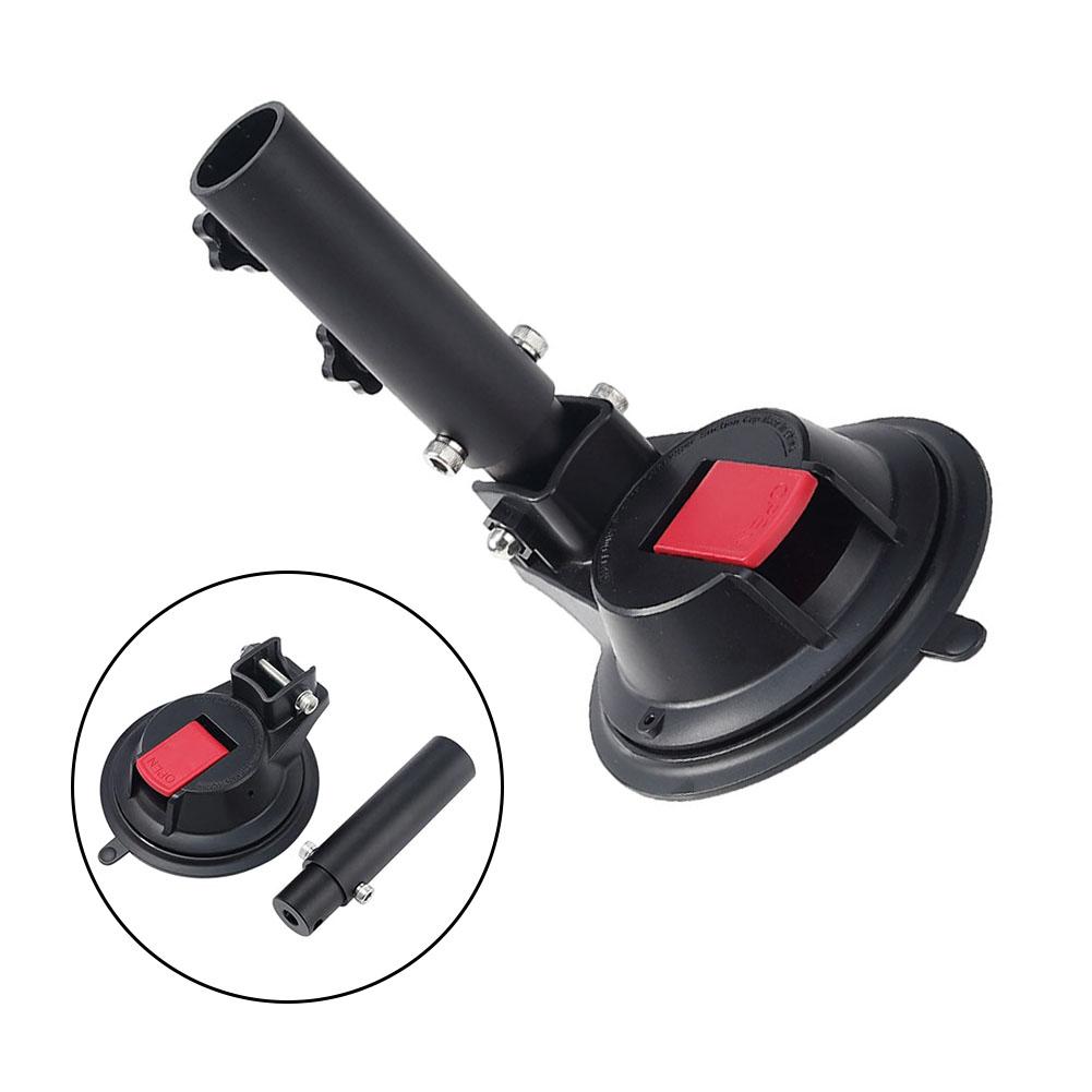 Flag Pole Holder with Suction Cup for Easy Display on Vehicles and Outdoors Design for RVs Cars and Motorcycles